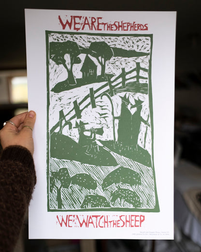 We Are The Shepherds Poster