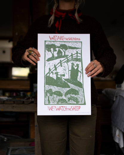 We Are The Shepherds Poster